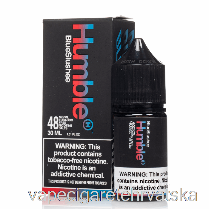 Vape Hrvatska Blue Slushee - Humble Salts - 30ml 48mg